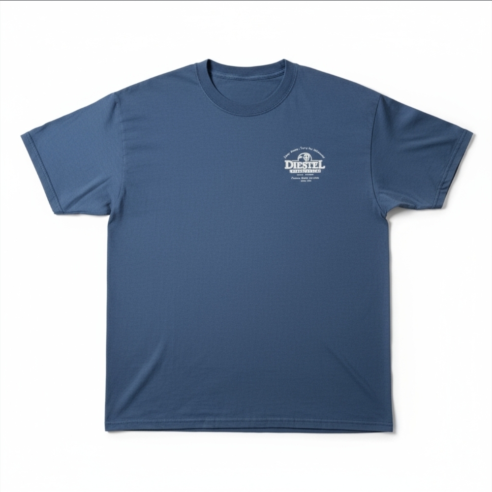Distle Family Turkey Ranch T-Shirt - Navy - Size Medium
